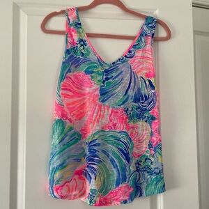 Lilly Pulitzer floral tank top